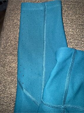 Layer 8 Teal Blue Performance Leggings